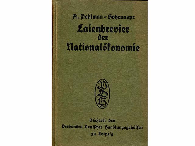 Büchersammlung "Theorie und Praxis kapitalorientierter Volkswirtschaft". 5 Titel. 