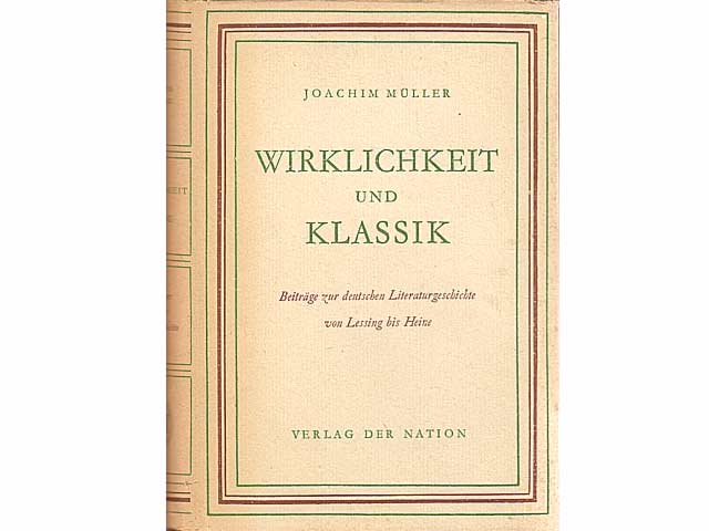 Büchersammlung "Beiträge zur Literaturgeschichte". 6 Titel. 