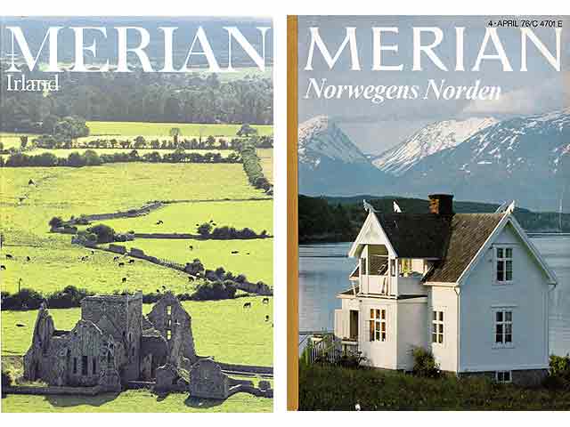 Konvolut „MERIAN“. 2 Titel. 