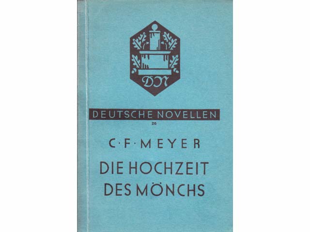 Büchersammlung "Conrad Ferdinand Meyer". 10 Titel. 