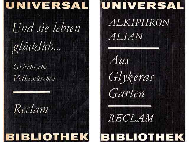 Reclam-Sammlung "Belletristik". 10 Titel. 