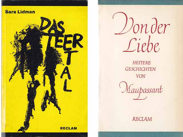 Reclam-Sammlung "Erzählende Prosa". 9 Titel. 