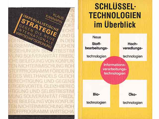 Büchersammlung "Umwelt- und Technologiepolitik". 7 Titel. 