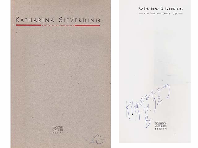 Sammlung „Ausstellungskataloge“. 4 Titel. 