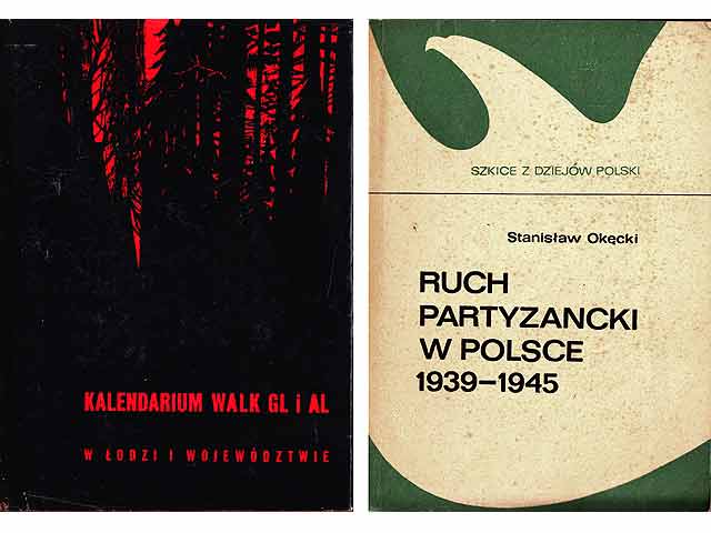 „Polen, Partisanenbewegung, Befreiung vom Faschismus, 1939-1945“. 5 Titel. 