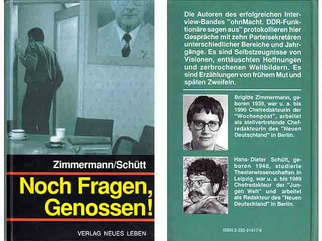 Noch Fragen, Genossen! Mit Fotos von Robert Grahn