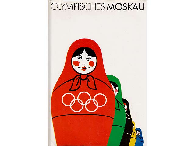 2 Titel "Olympiastadt Moskau". 
