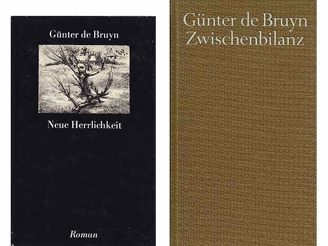 Konvolut "Günter de Bruyn". 7 Titel. 