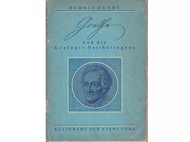 Konvolut "Thüringen und seine Geologie". 7 Titel. 