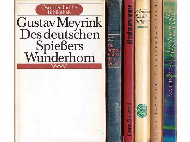 Büchersammlung „Verschiedenes“. 6 Titel. 