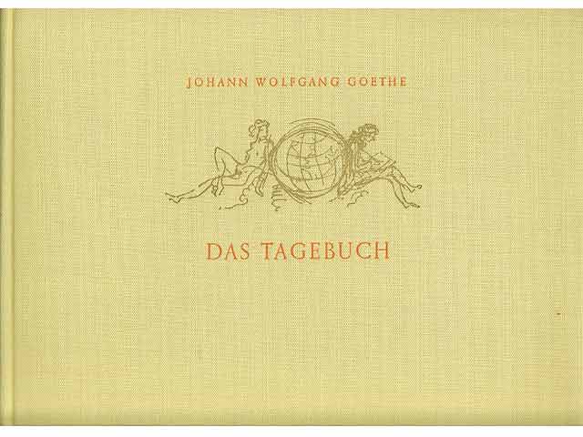 Büchersammlung „Johann Wolfgang Goethe/Max Schwimmer“. 3 Titel. 