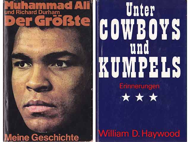 Büchersammlung „USA. Erinnerungen. Memoiren“. 2 Titel. 