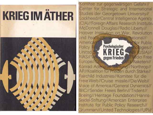 Konvolut „Krieg im Äther u. a.“. 4 Titel. 