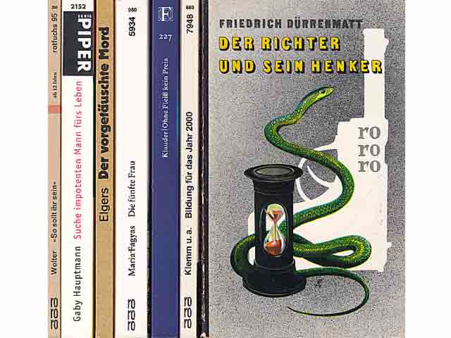 Broschüren-Sammlung „Verschiedenes“. 7 Titel. 