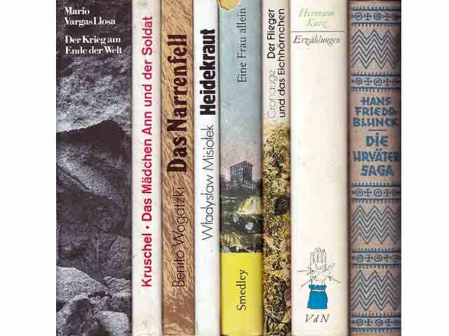 Büchersammlung „Erzählungen, Historisches, Persönliches“. 8 Titel. 