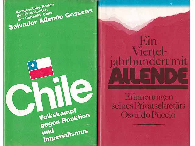 Büchersammlung „Chile. Politiker“. 3 Titel. 