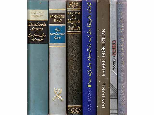 Büchersammlung „Historisches. Romane“. 7 Titel. 