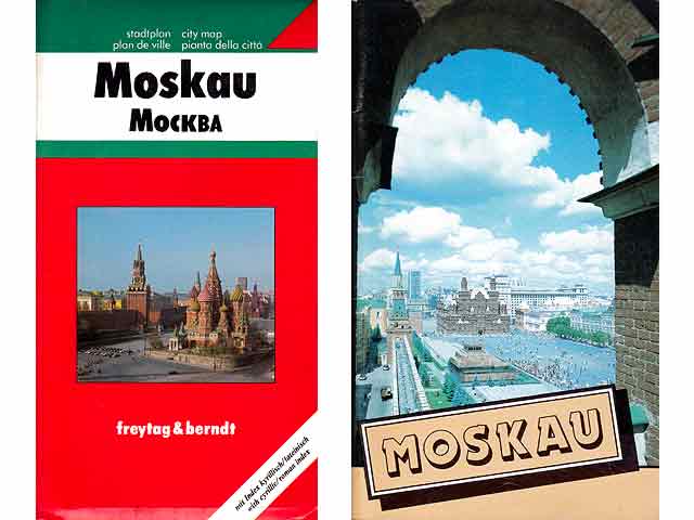 Konvolut "Moskau". 8 Titel. 