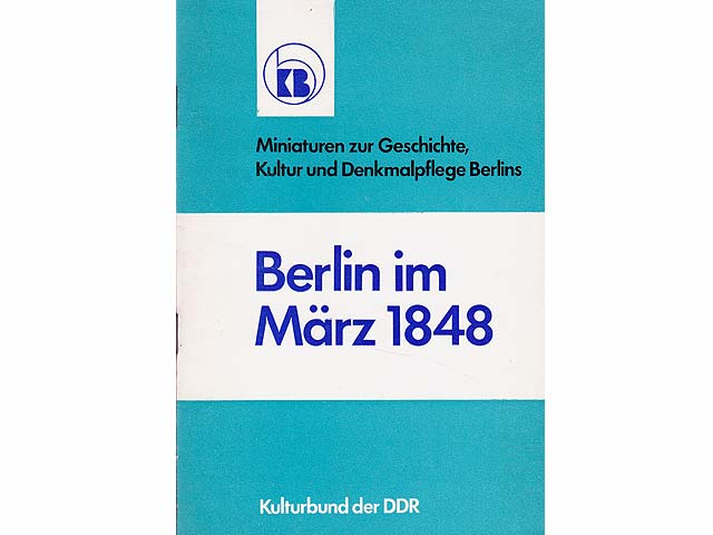 Konvolut "Revolution 1848/49". 5 Titel. 