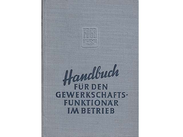 Büchersammlung "Über Gewerkschaften". 3 Titel. 
