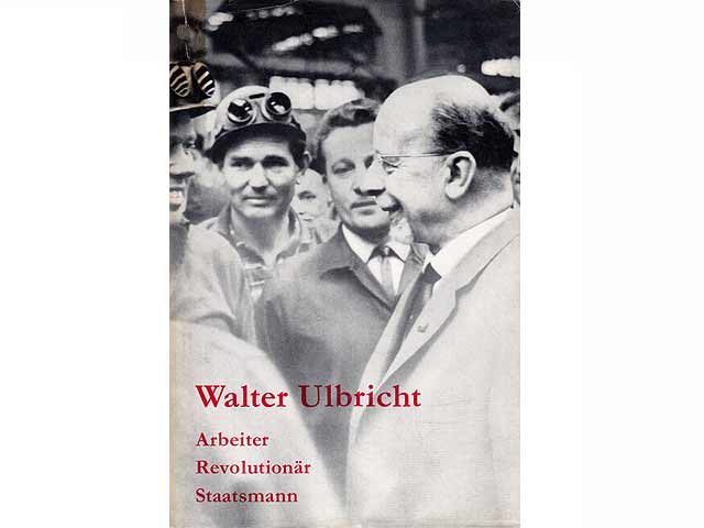 Konvolut "Walter Ulbricht". 6 Titel. 