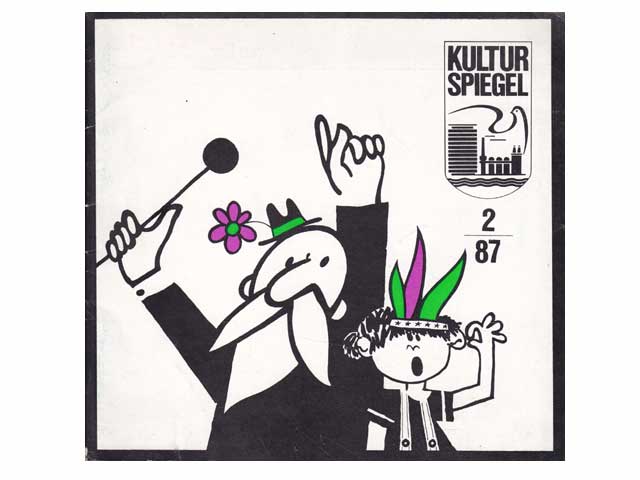 Kulturspiegel Eisenhüttenstadt. Heft 2/1987, Heft 7/1987, und Heft 5/1988
