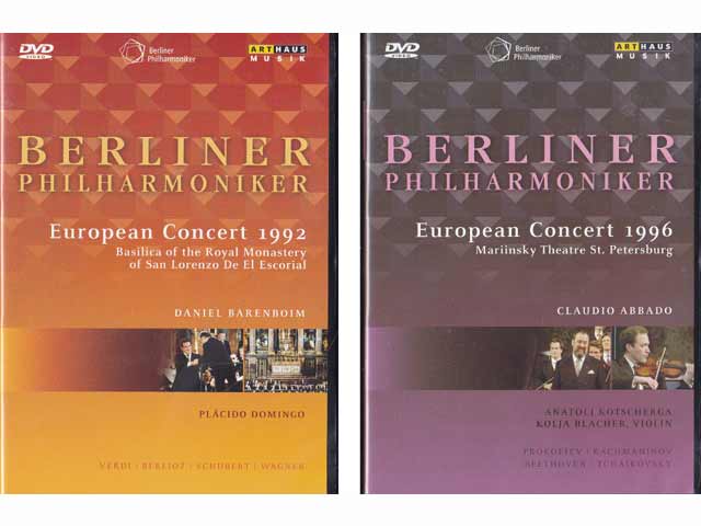 Sammlung „DVD Video Klassische Musik“. 2 Titel. 