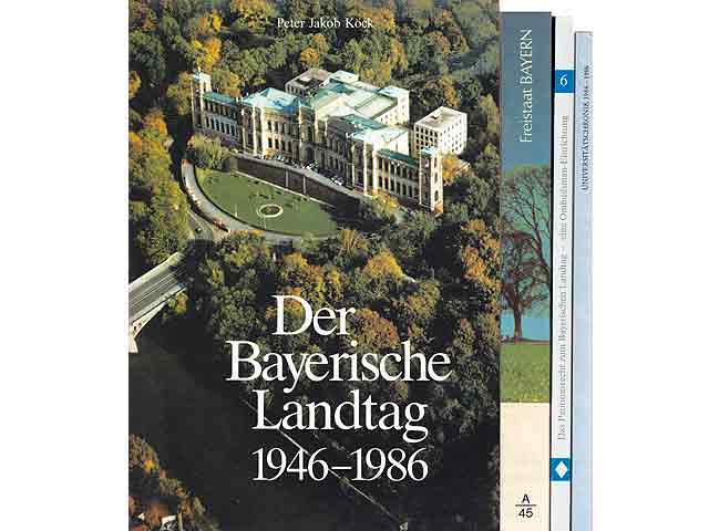 Büchersammlung „Freistaat Bayern“. 4 Titel. 