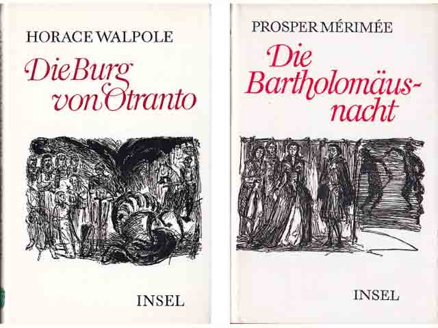 Büchersammlung "Insel-Verlag Leipzig". 2 Titel. 
