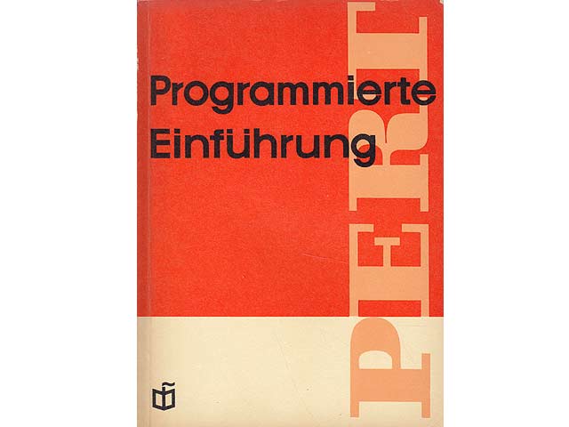 Programmierte Einführung in PERT. Program Evaluation and Review Technique. Eine Methode zur Planung und Überwachung von Projekten. Hrsg. von der Federal Electric Corporation, einer  ...