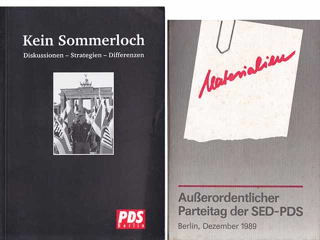 Konvolut "PDS/Die LINKE". 4 Titel. 