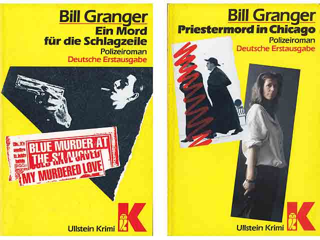 Taschenbücher „Ullstein Krimi“. 4 Titel. 