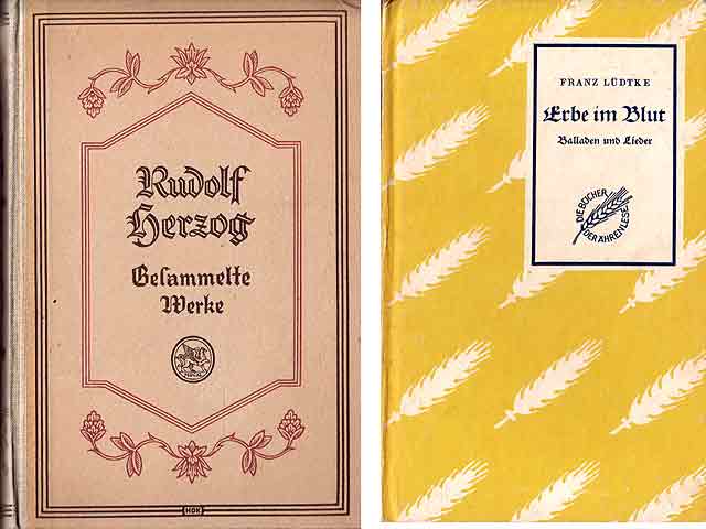 Konvolut „Gedichte, Balladen, Lieder“. 6 Titel. 
