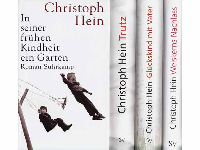 Büchersammlung „Christoph Hein“. 4 Titel. 