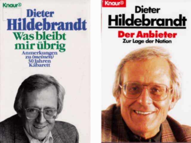 Büchersammlung „Politsatire. Kabarett“. 5 Titel. 