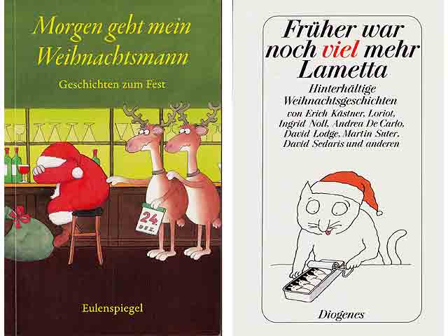 Büchersammlung „Humorvolles zu Weihnachten“. 6 Titel. 