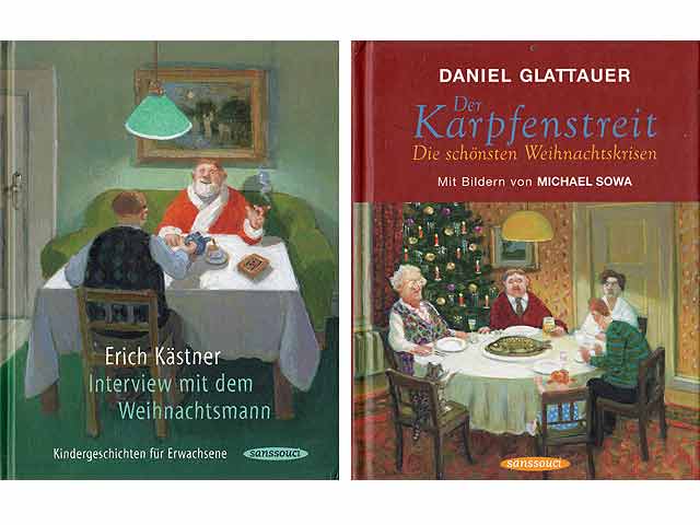 Büchersammlung „Humor zum Weihnachtsfest“. 4 Titel. 