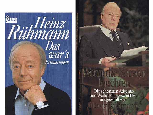 Büchersammlung „Heinz Rühmann“. 2 Titel. 