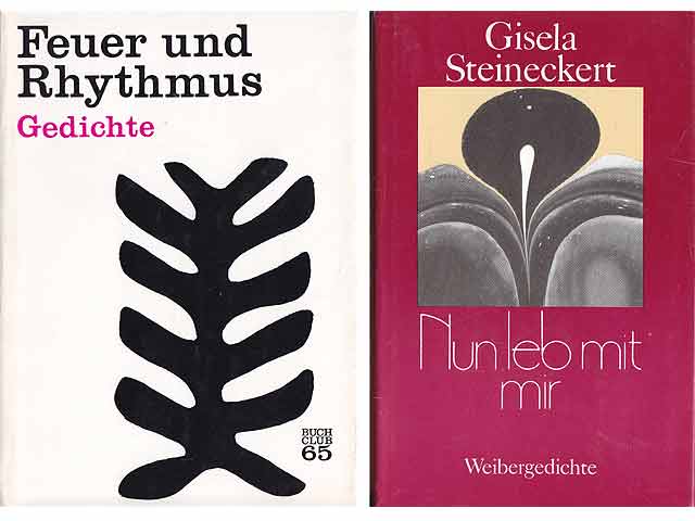 Büchersammlung „Gedichte. 6 Titel. 