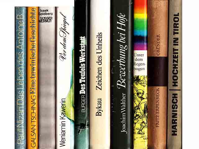 Büchersammlung „ Historisches“. 10 Titel. 