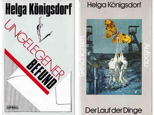 Büchersammlung "Helga Königsdorf". 5 Titel. 