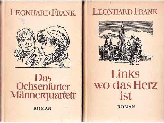 Büchersammlung "Leonhard Frank". 2 Titel. 