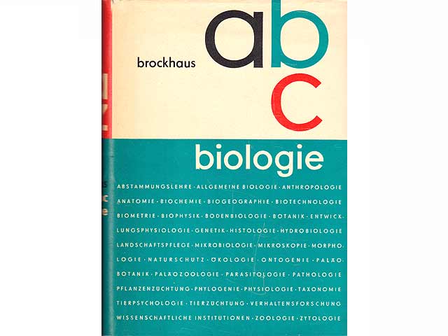 Büchersammlung "Brockhaus ABC. Chemie, Biologie". 3 Titel (5 Bücher.) 