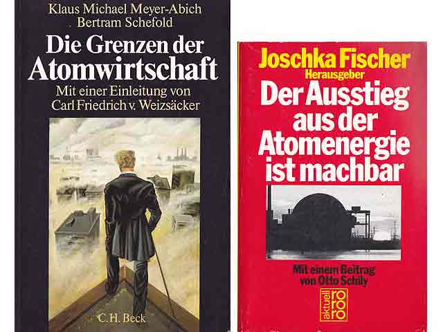 Büchersammlung "Atomkraftwerke". 2 Titel. 