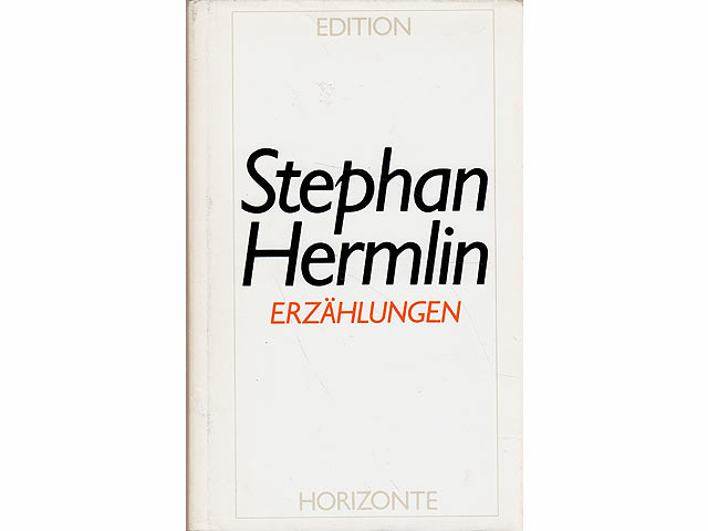 Büchersammlung  "DDR-Literatur/Edition Horizonte". 7 Titel. 