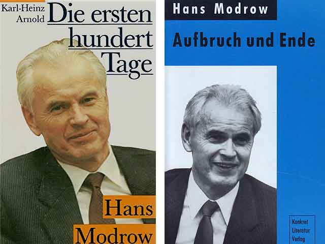 Konvolut "Hans Modrow". 6 Titel. 