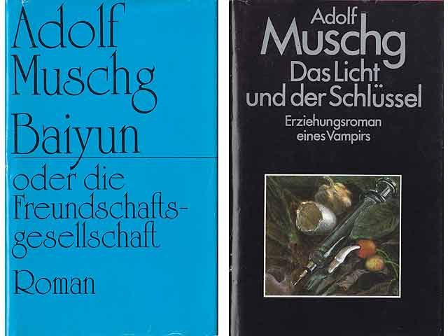 Büchersammlung "Adolf Muschg". 2 Titel. 