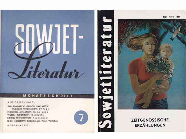 Konvolut „Tschingis Aitmatow, Presseartikel“. 4 Titel. 