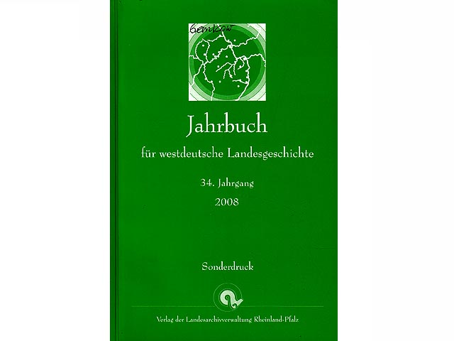 Aus dem Leben einer rheinischen Familie im 19. Jahrhundert. Archivalische Funde zu dem Familien von Westphalen und Marx. Jahrbuch für westdeutsche Landesgeschichte. 34. Jahrgang. 2008.  ...