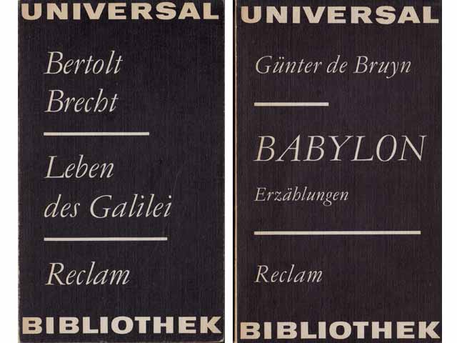 Reclam-Sammlung „Belletristik“. 3 Titel. 